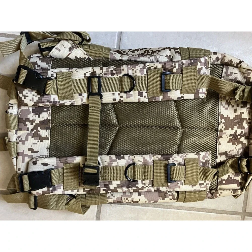 Officially Licensed U.S. Army Camo Backpack 18x12 New